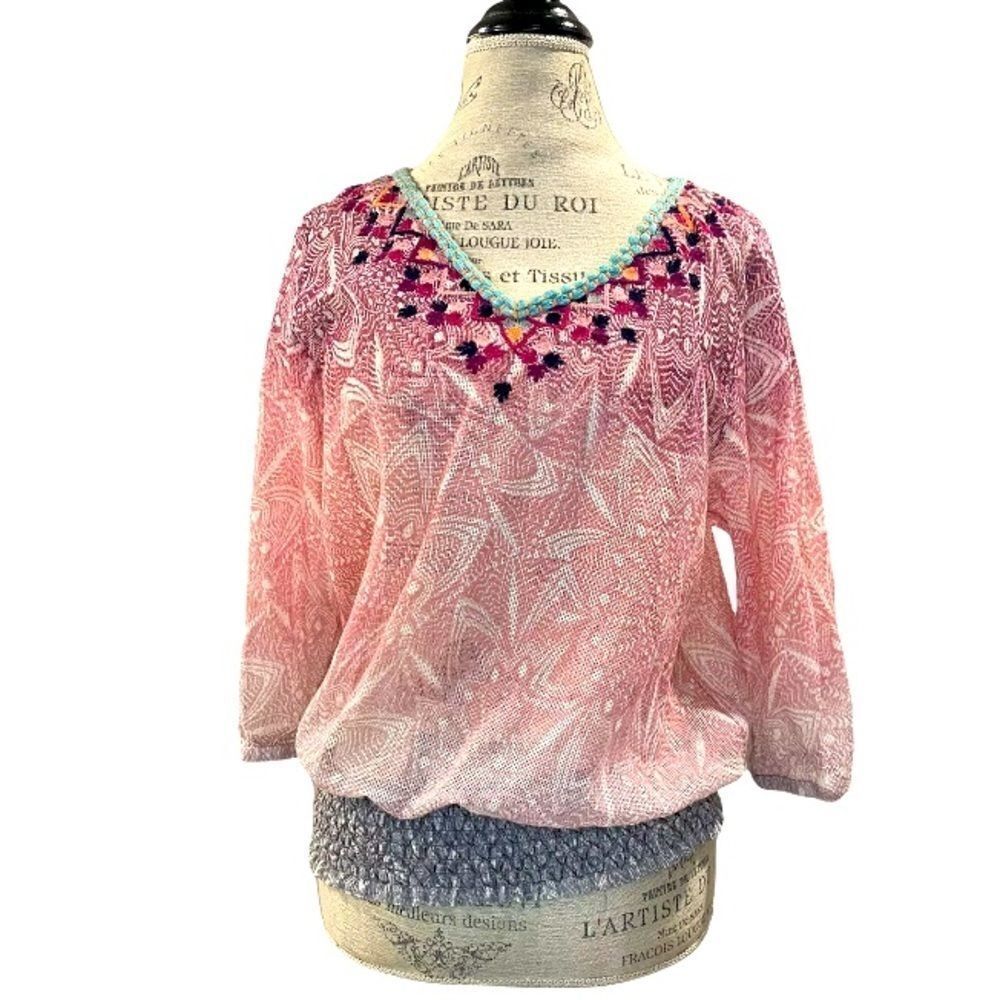 anthropologie akemi kin arembepe top size medium